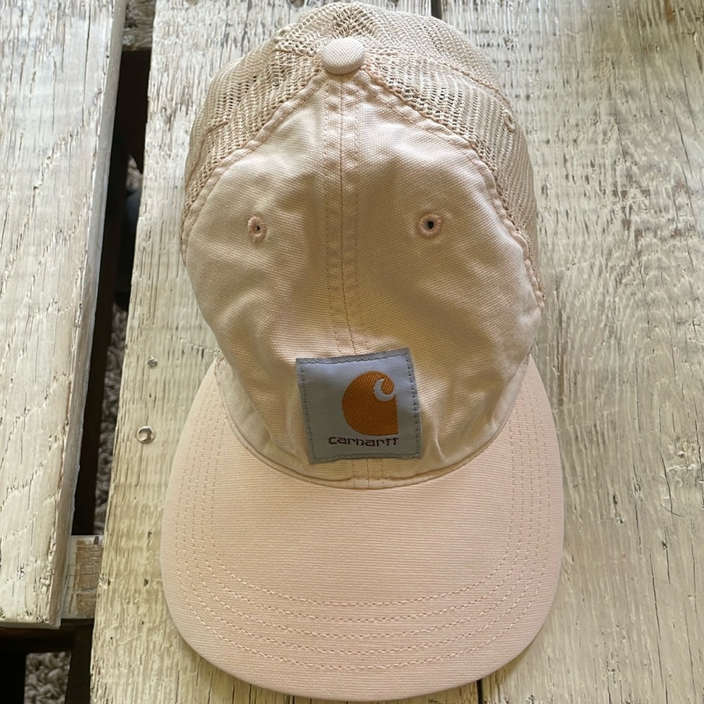 Carhartt light peach hat